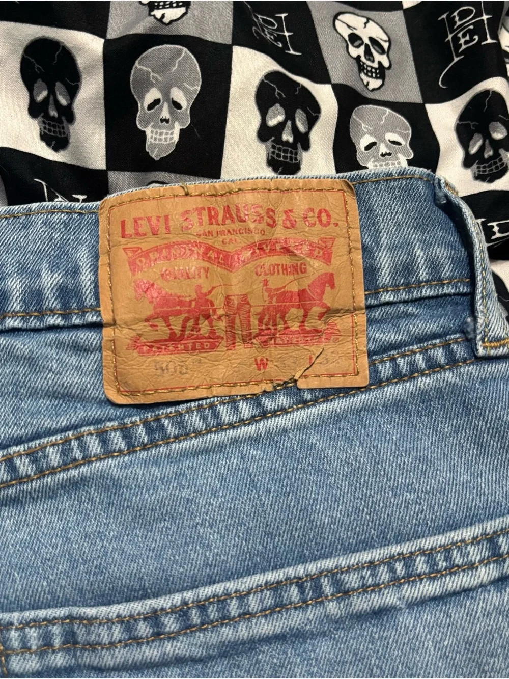 Levi’s Men’s Light Wash Denim Jeans